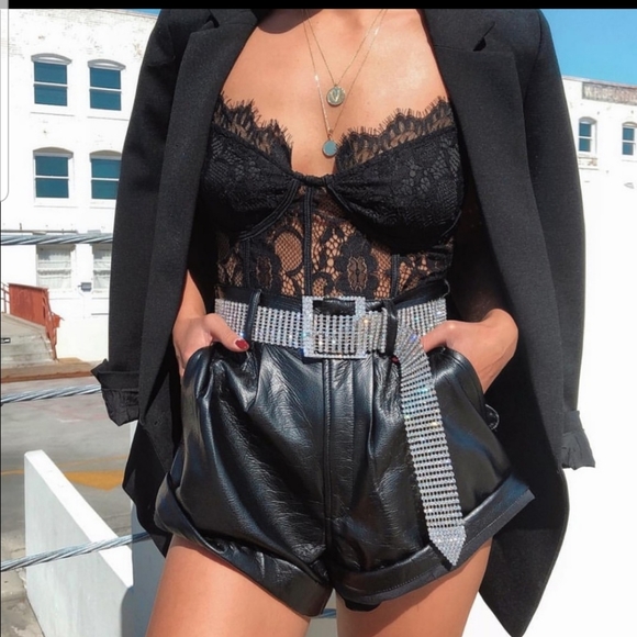 Rhinestone bling belt - Picture 5 of 8